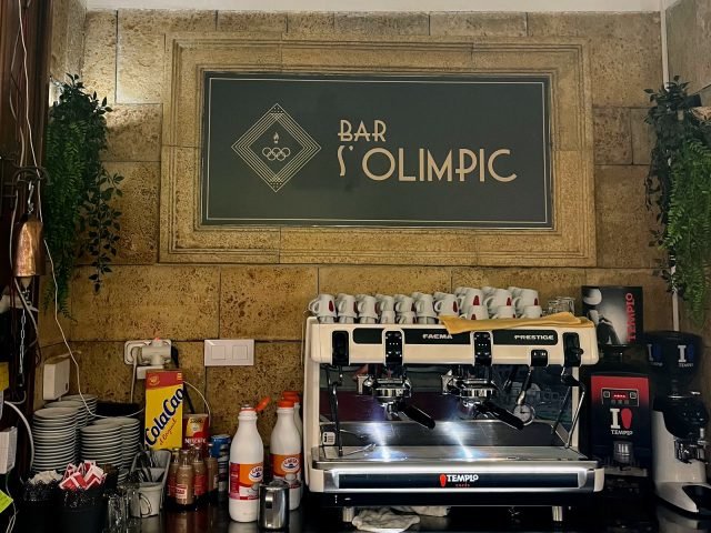 La barra del bar